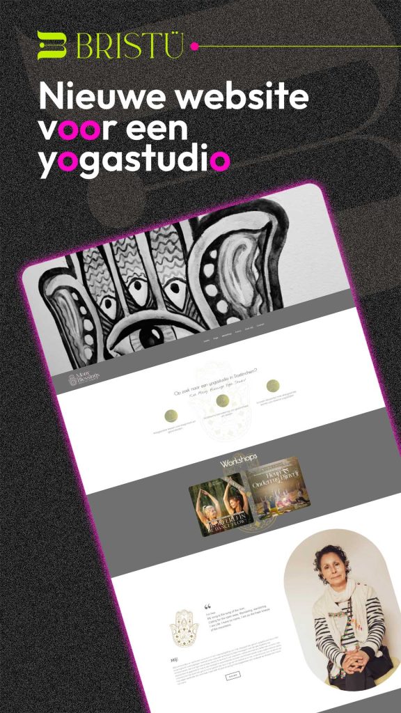 Website design voor Many Blessings door Bristu Studio